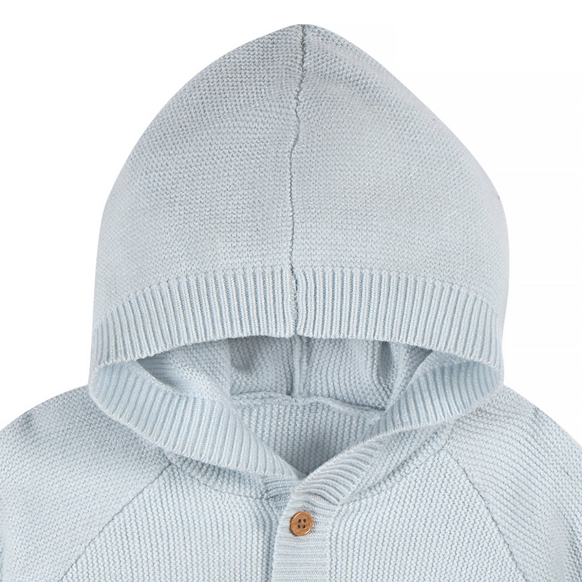 2-Piece Baby Boys Blue Sweater Knit Set, view 5