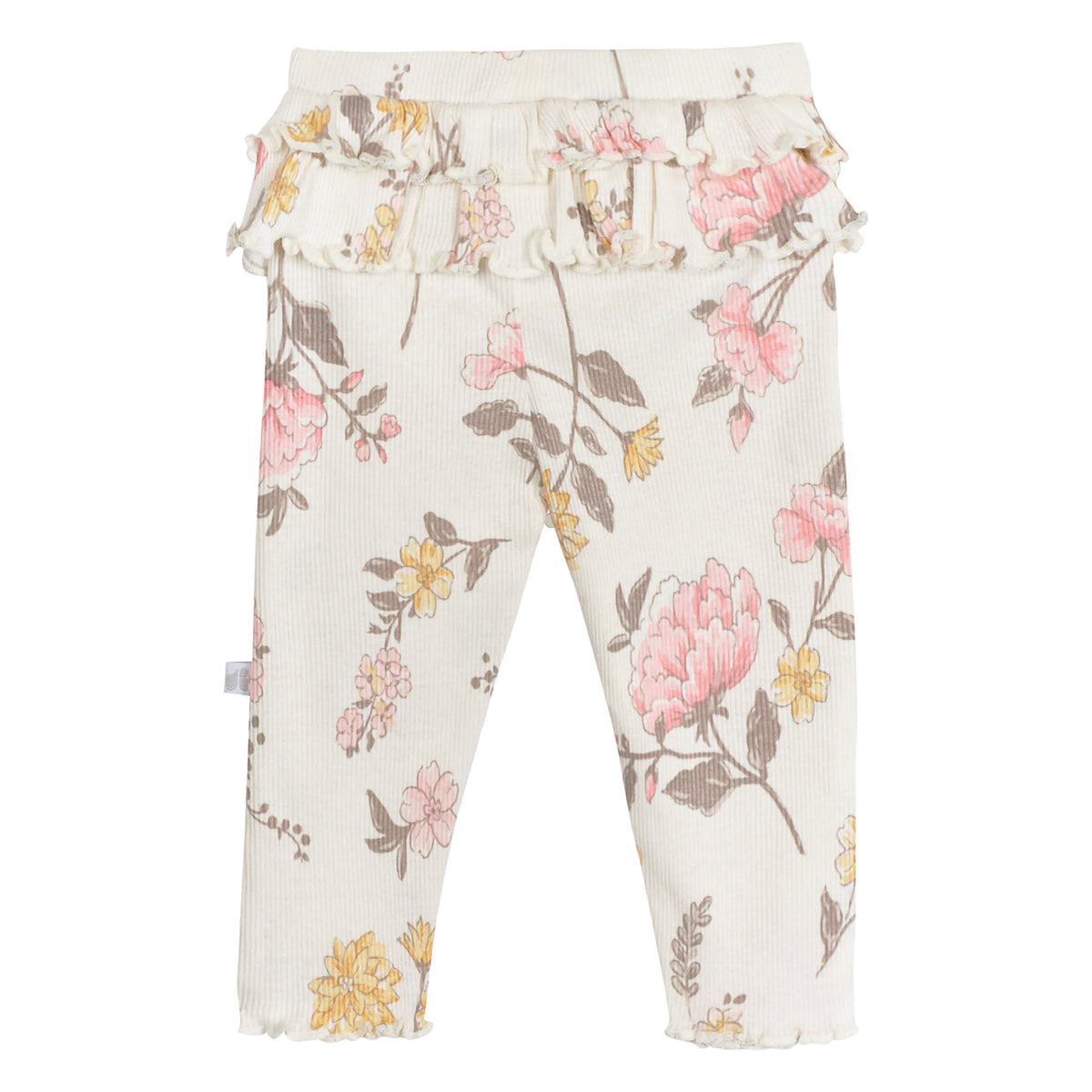2-Pack Baby Girls Vintage Floral Leggings, view 4