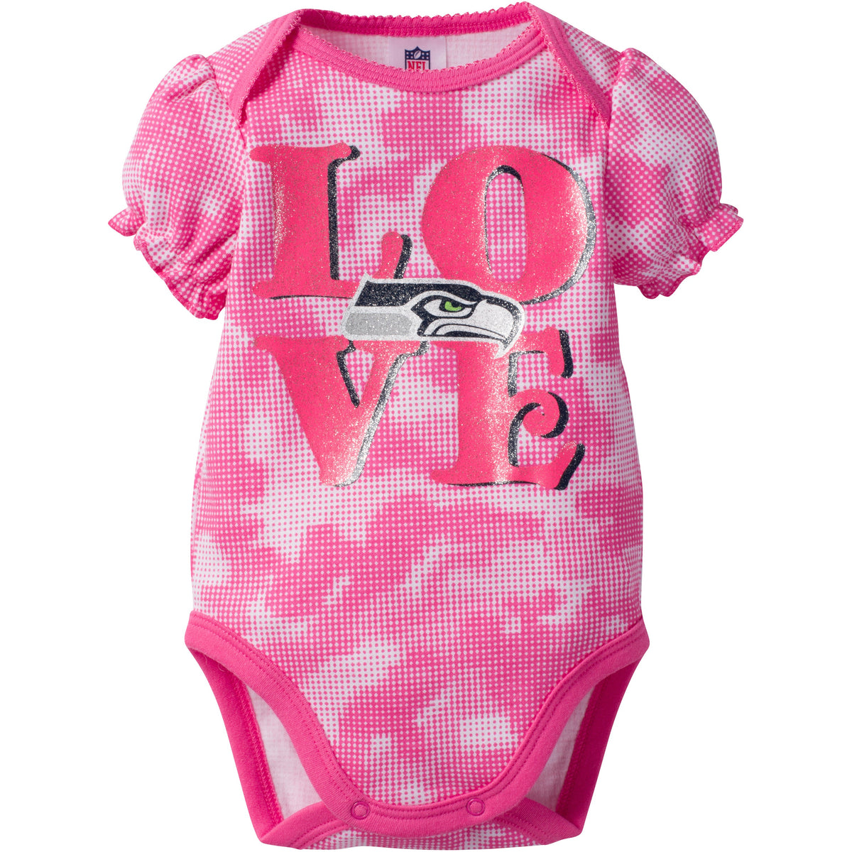 NFL Baby Girls Seahawks Bodysuit