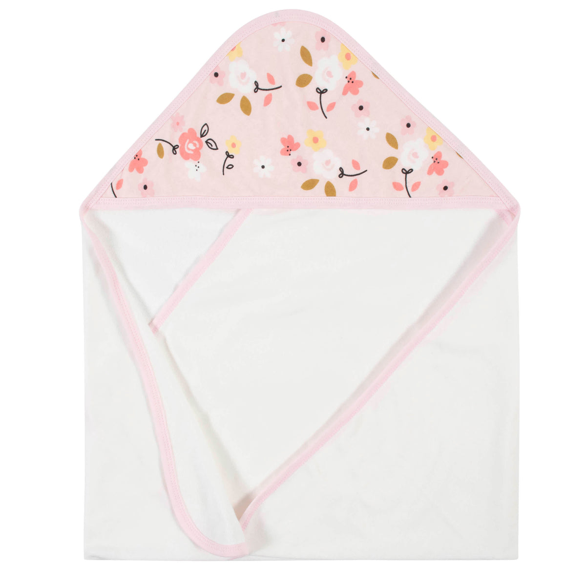 2-Pack Baby Girls Ballerina Hooded Towels, view 4