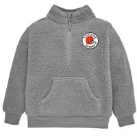 Infant & Toddler Boys Browns 1/4 Zip Sherpa Top