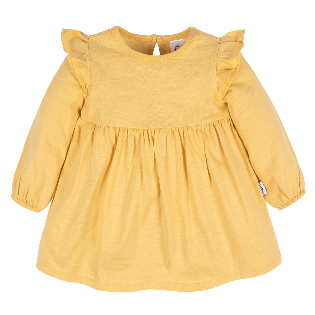 2-Pack Baby & Toddler Girls Ivory Fox Babydoll Dresses, view 5