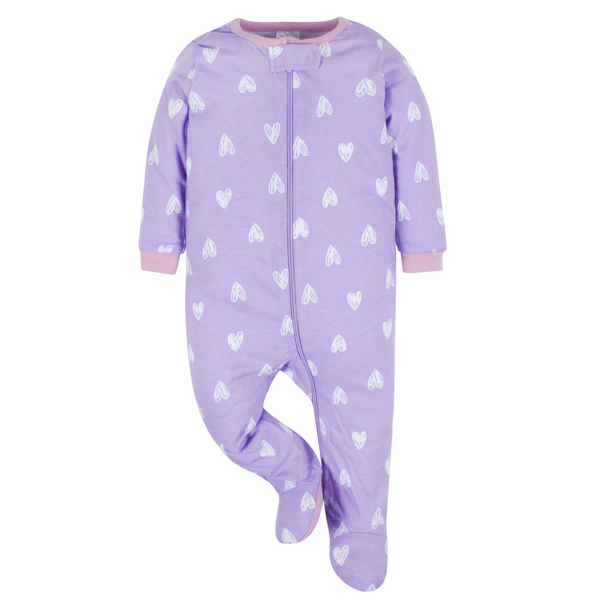 4-Pack Baby Girls Rainbow Floral Sleep 'N Plays, view 3