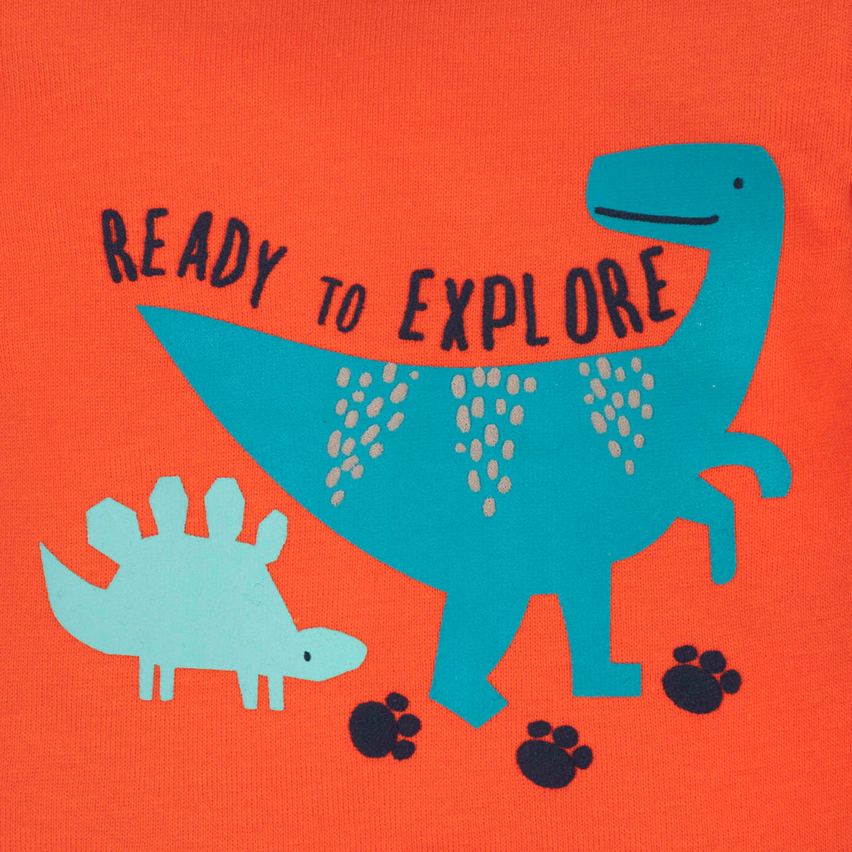 4-Piece Baby Boys Dinosaurs Onesies Bodysuit, Short, Shirt and Active Pant Set, view 2