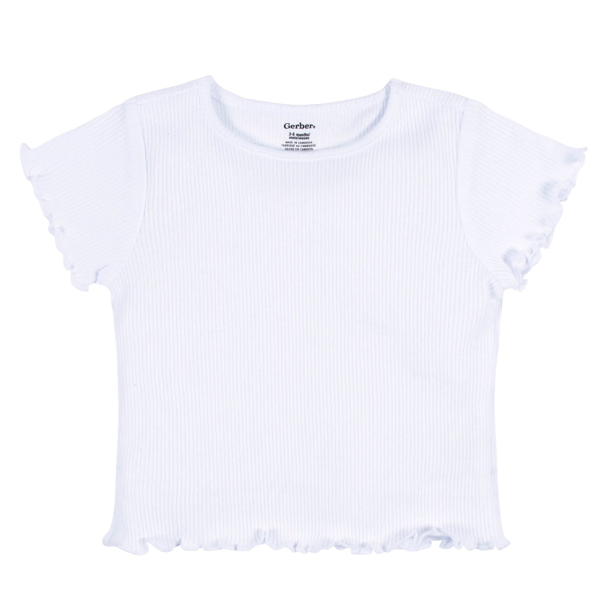 3-Pack Baby & Toddler Girls Sweet Florals Short Sleeve Tees, view 2