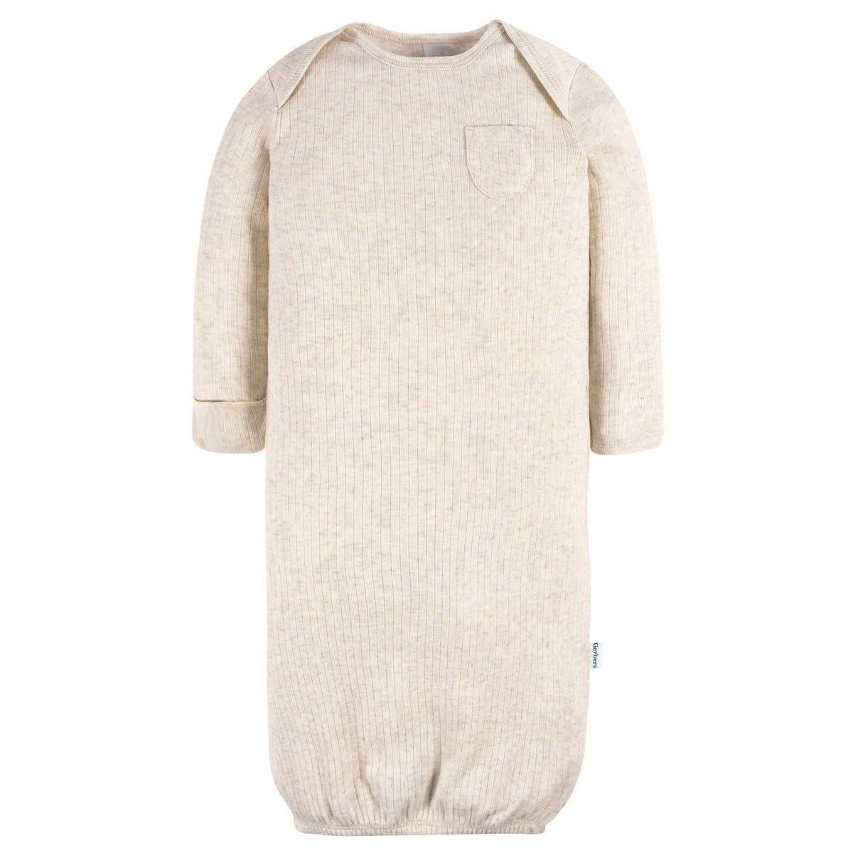 4-Pack Baby Boys Forest Bears Gowns, view 5