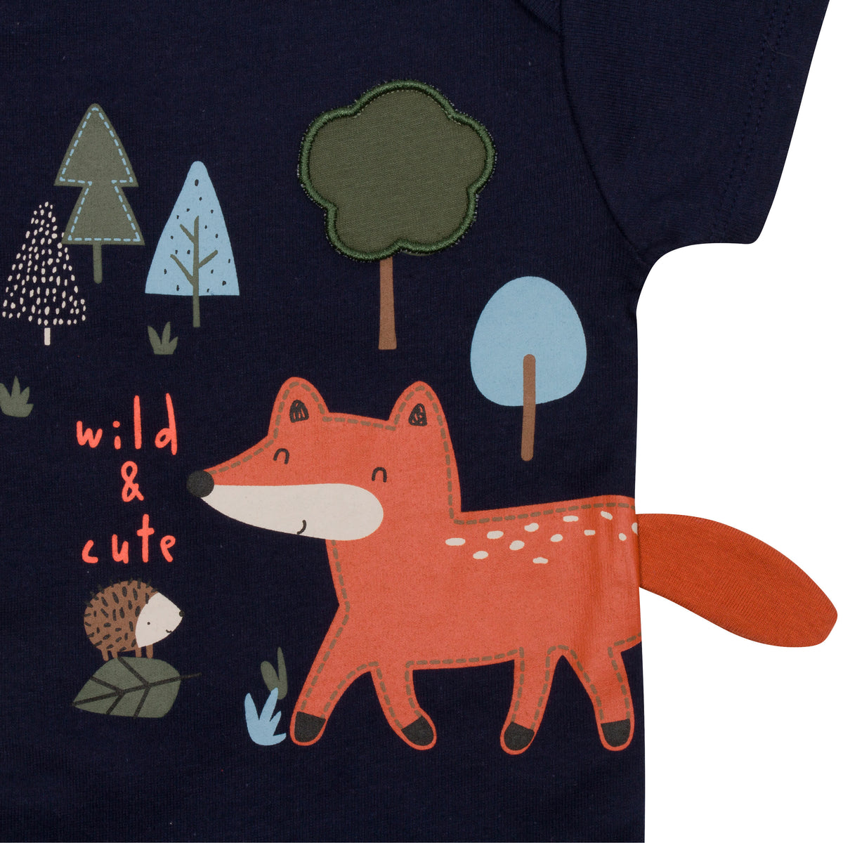 5-Pack Baby Boys Fox Short Sleeve Onesies Bodysuits, view 3