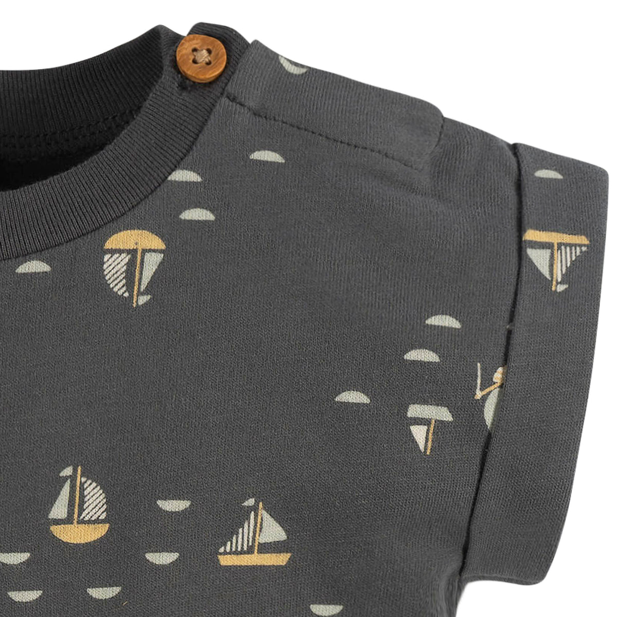 2-Pack Baby Boys Nautical Romper, view 3