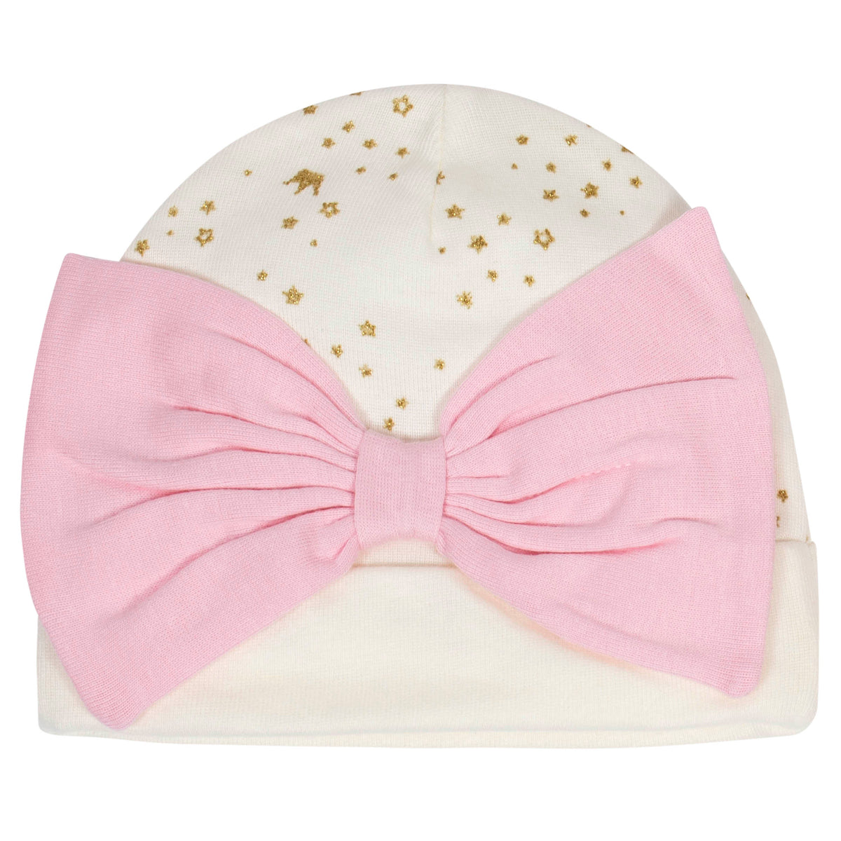 2-Pack Baby Girls Princess Caps, view 2