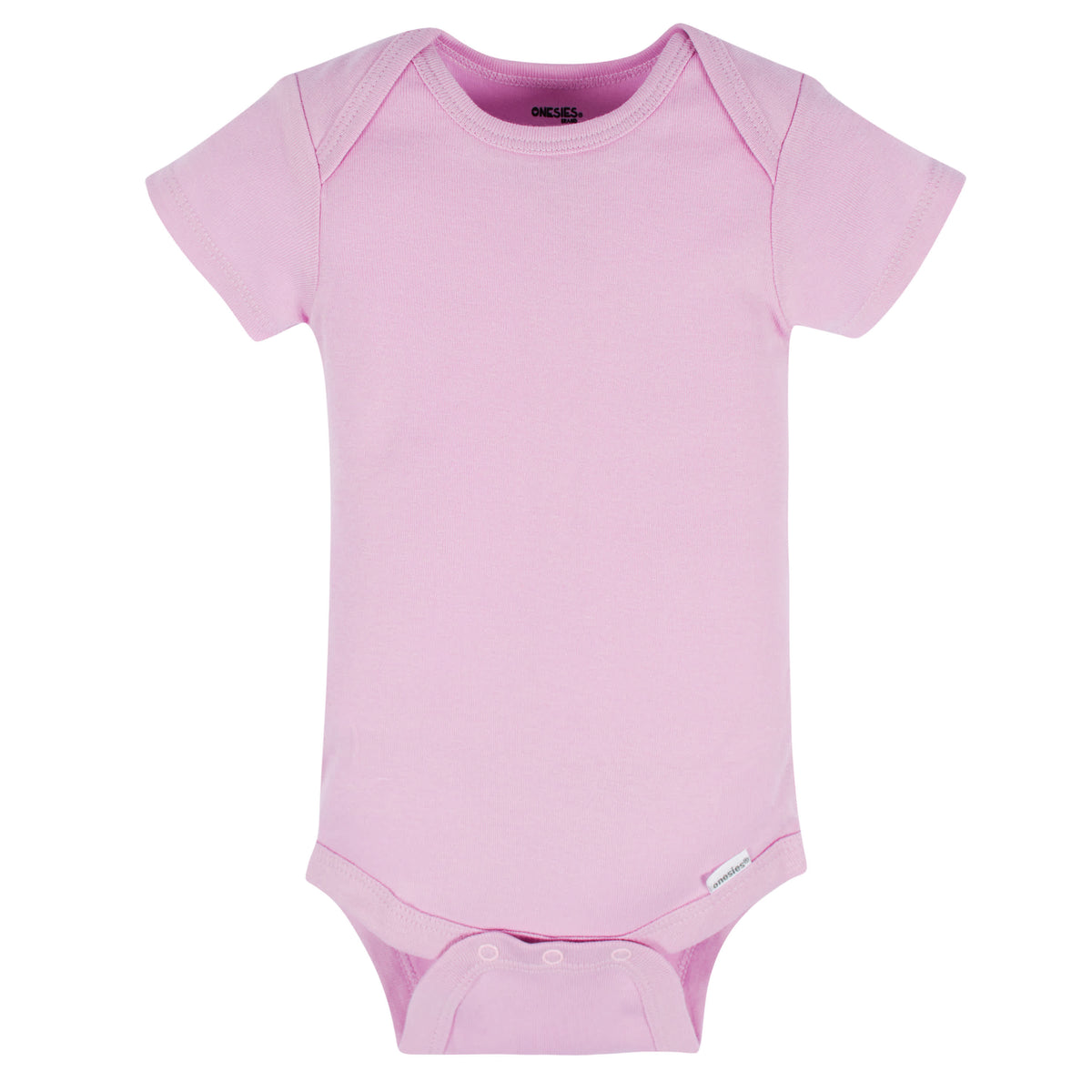 8-Pack Baby Neutral Pastel Rainbow Short Sleeve Onesies Bodysuits, view 8