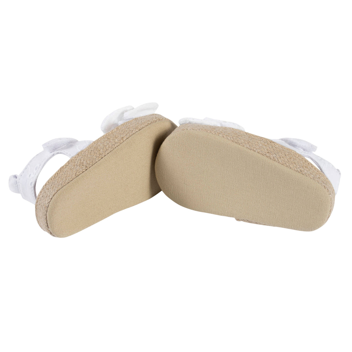 Baby White Eyelet Espadrille Sandal, view 4