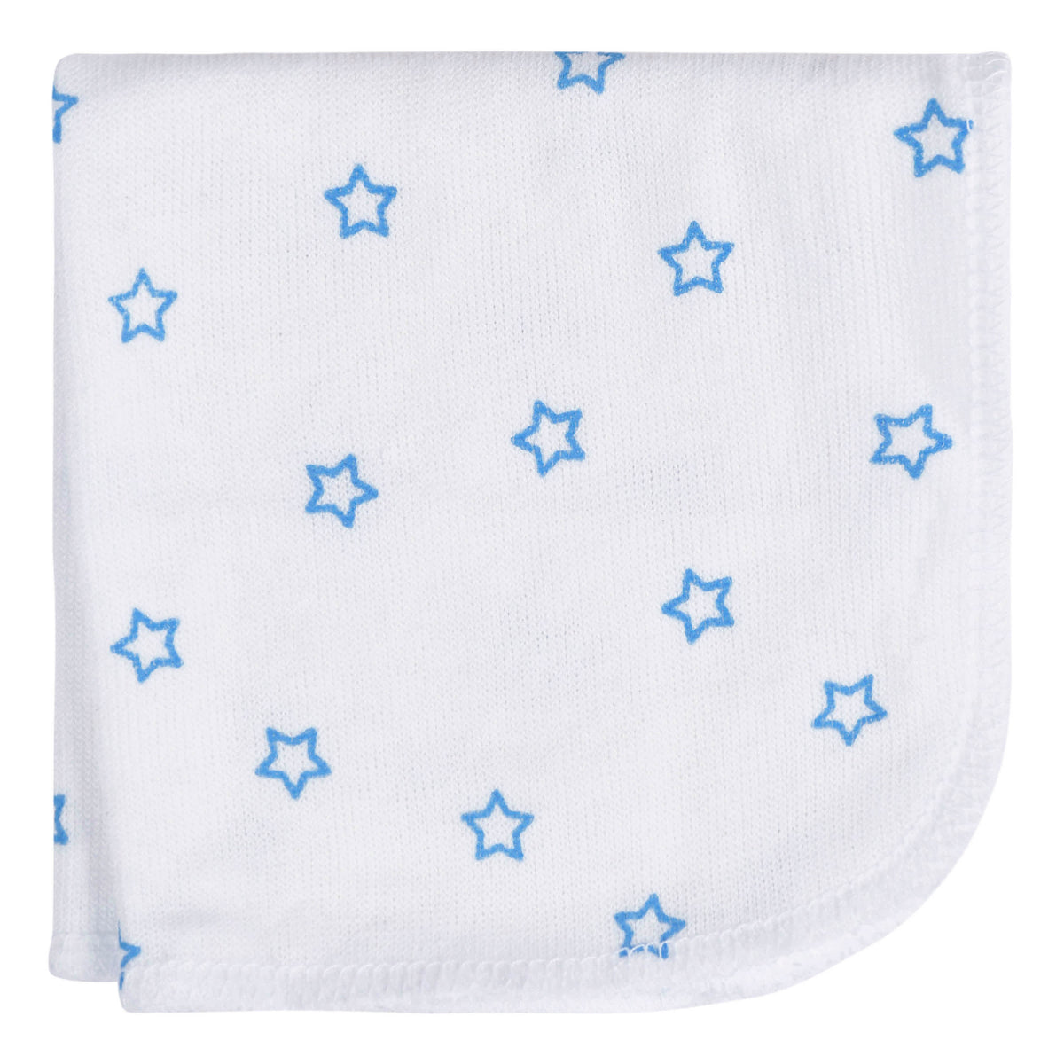 4-Pack Baby Boys Stars Washcloths, view 2