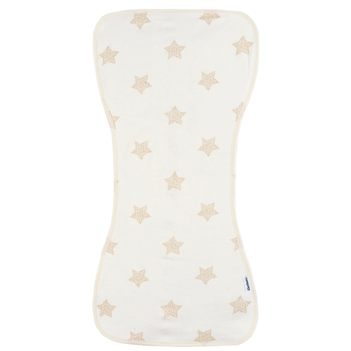 5-Pack Baby Neutral Tan Grey Burpcloth, view 2