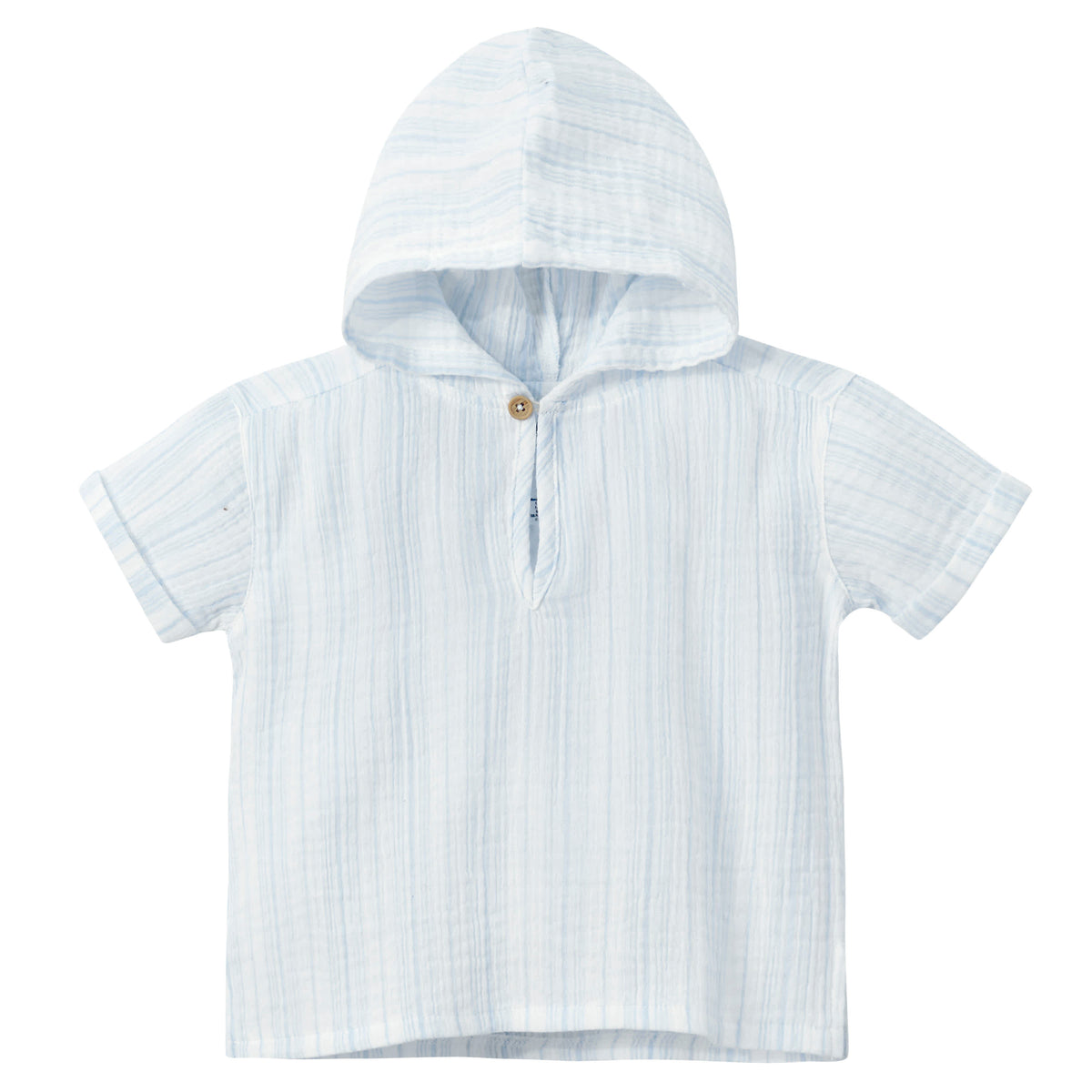 Infant & Toddler Stripes Gauze Hoodie