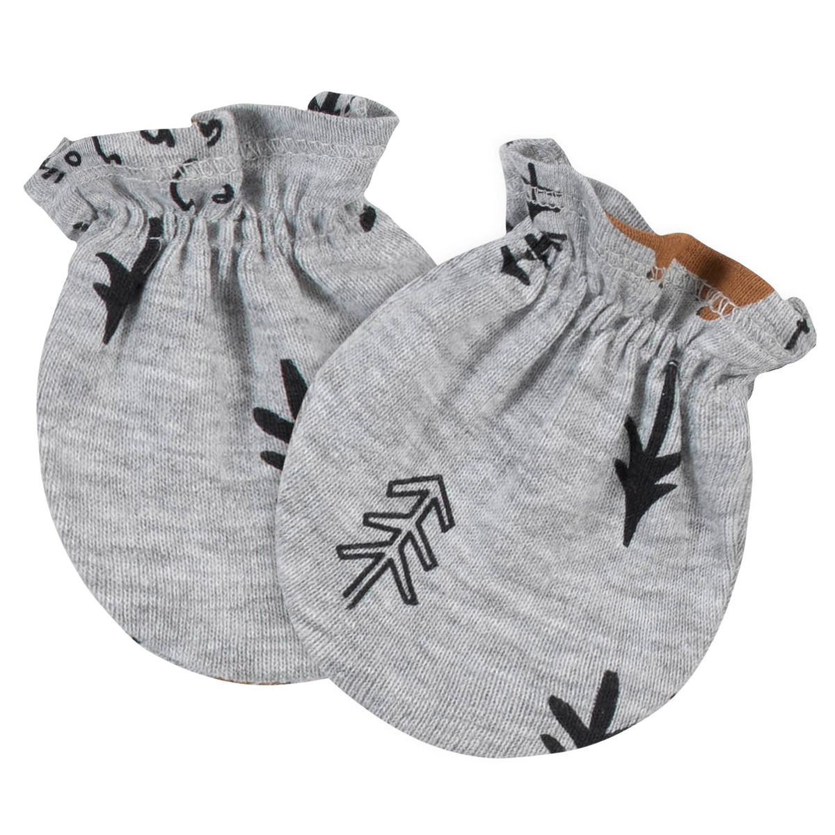 4-Pack Baby Boys Bear No Scratch Mittens, view 2