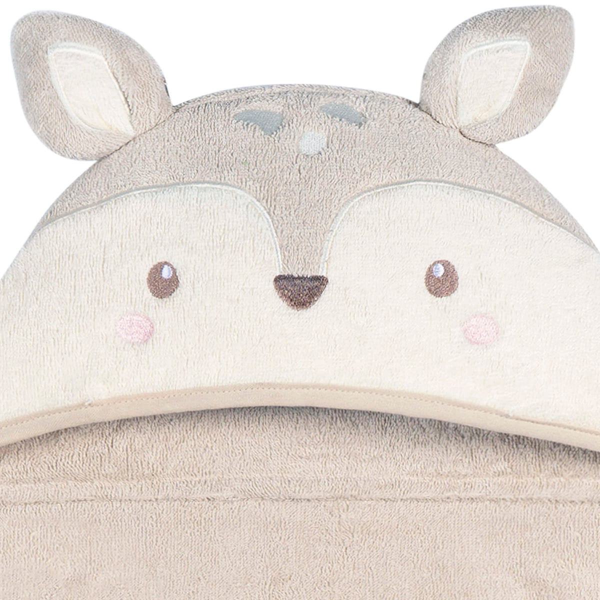 Baby Neutral Tan Baby Deer Character Towel, view 3