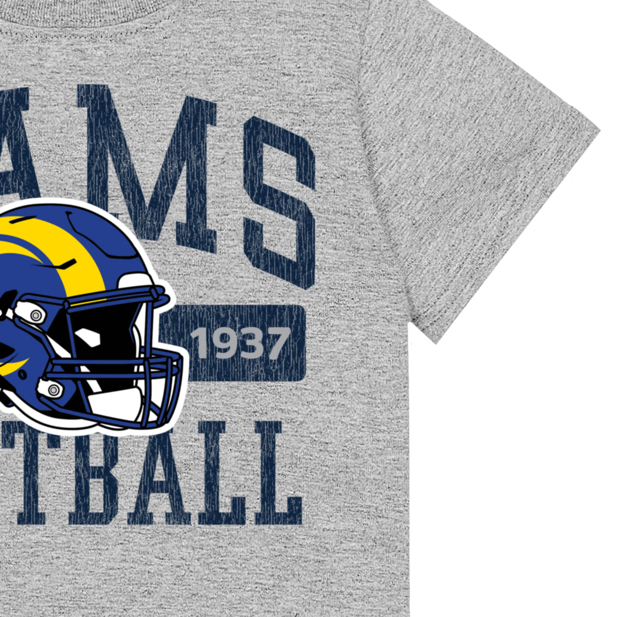 Infant & Toddler Boys Rams Short Sleeve Tee Shirt, view 3