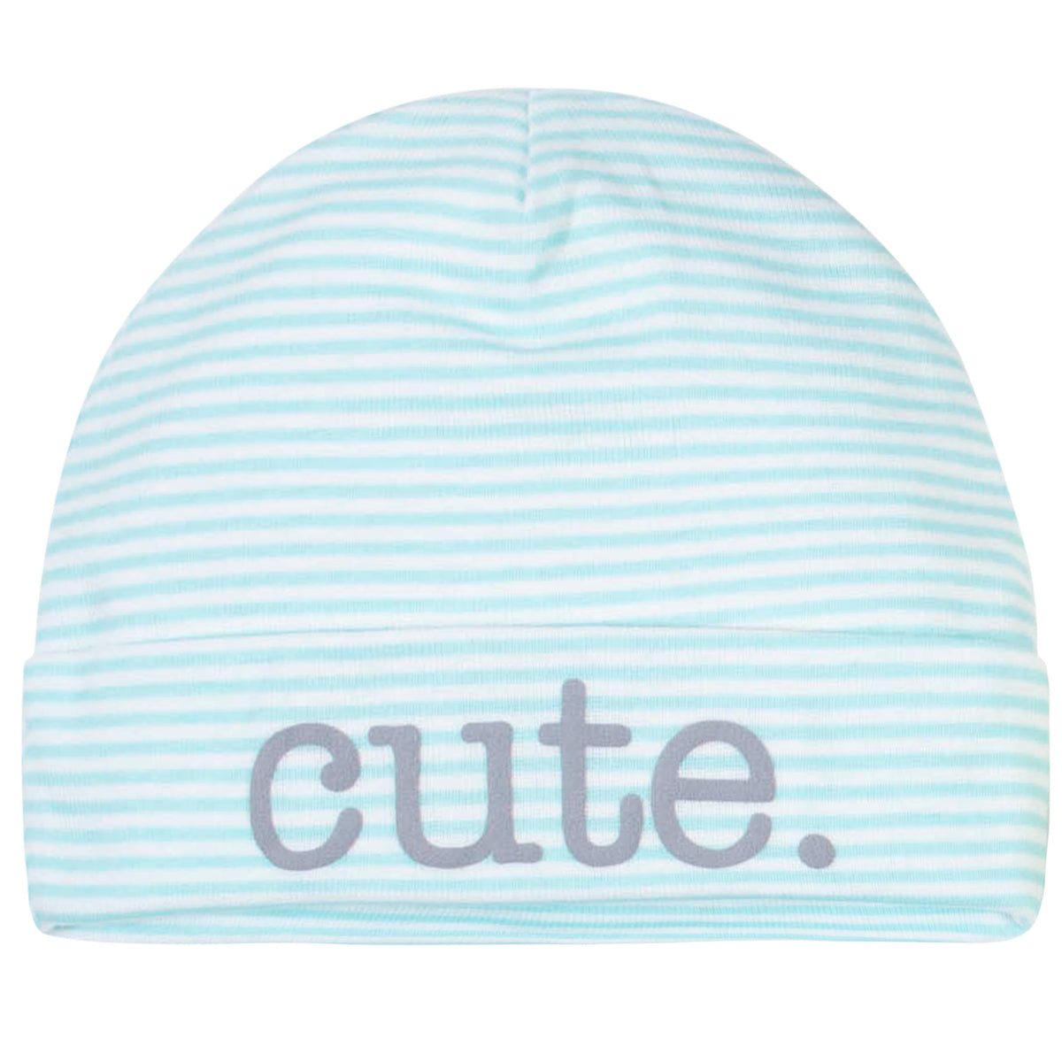 5-Pack Baby Neutral "Cute" Caps Set, view 2