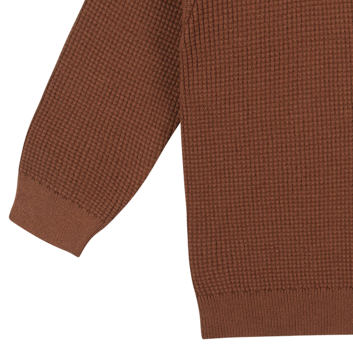 2-Piece Infant and Toddler Boys Rust Sweater Knit Set, view 4