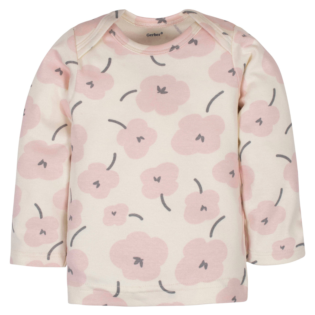 3-Piece Baby Girls Bunny Shirt, Pant, & Cap Set, view 2