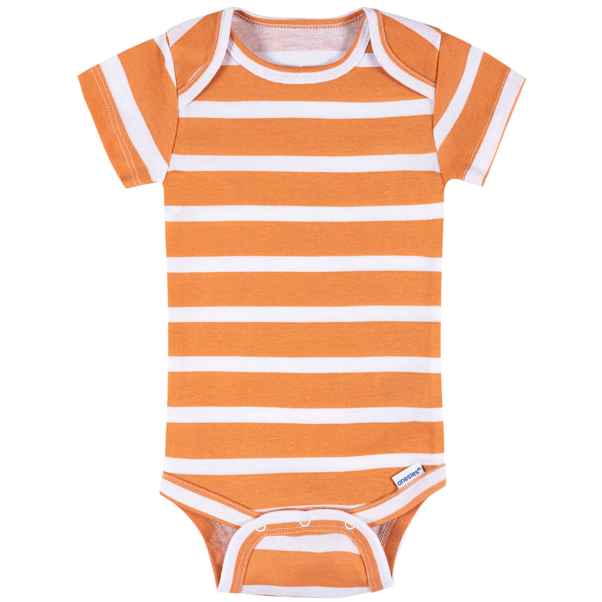 8-Pack Baby Neutral Peeling Good Short Sleeve Onesies Bodysuits, view 7