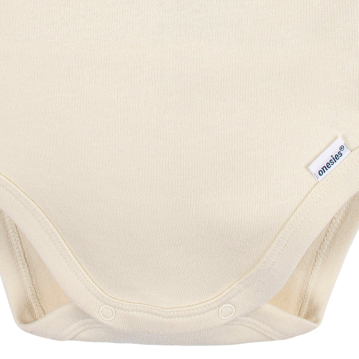 5-Pack Baby Natural Premium Long Sleeve Lap Shoulder Onesies Bodysuits, view 5