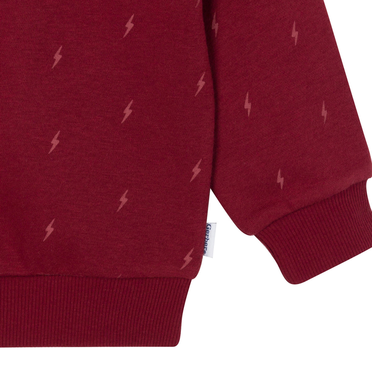 2-Piece Baby & Toddler Boys Burg Lighting Fleece Set, view 4