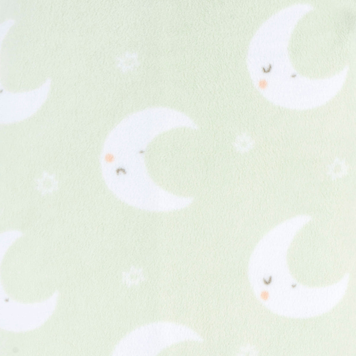 2-Pack Baby & Toddler Neutral Moons Fleece Pajamas, view 3
