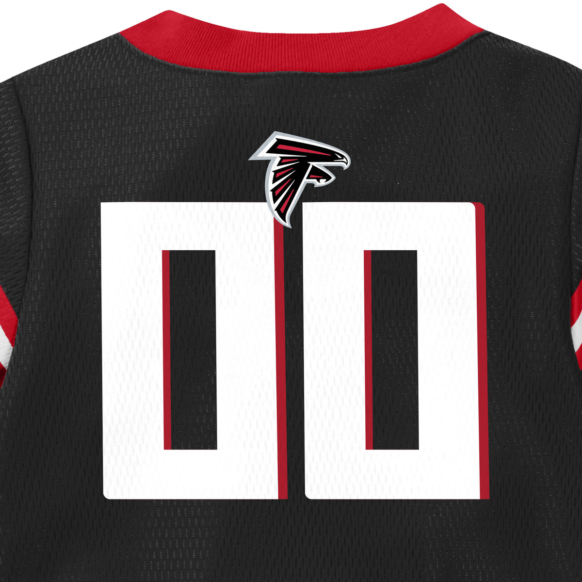Baby Boys Falcons Short Sleeve Jersey Bodysuit, view 4