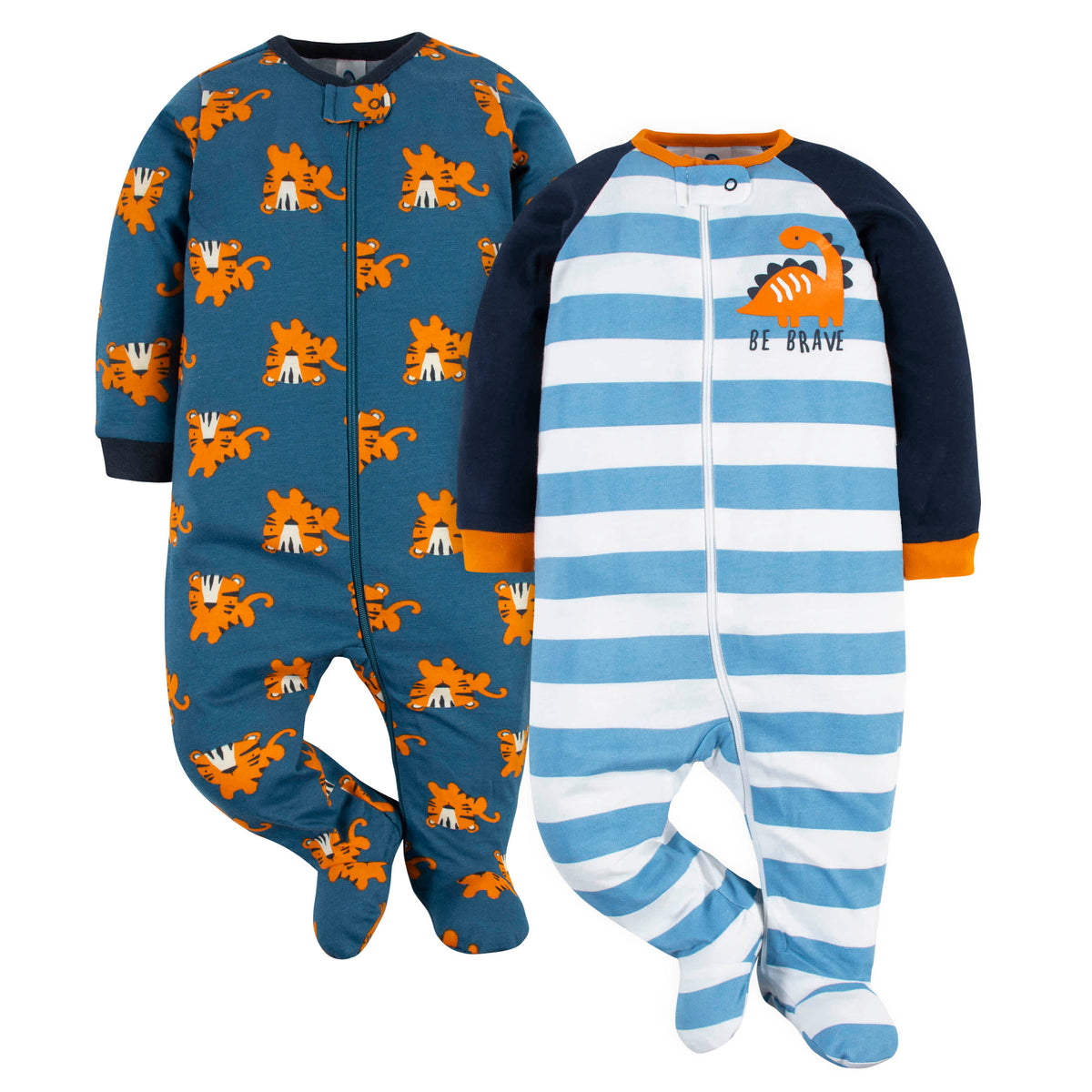 2-Pack Baby Boys Dinos & Tigers Sleep 'N Plays