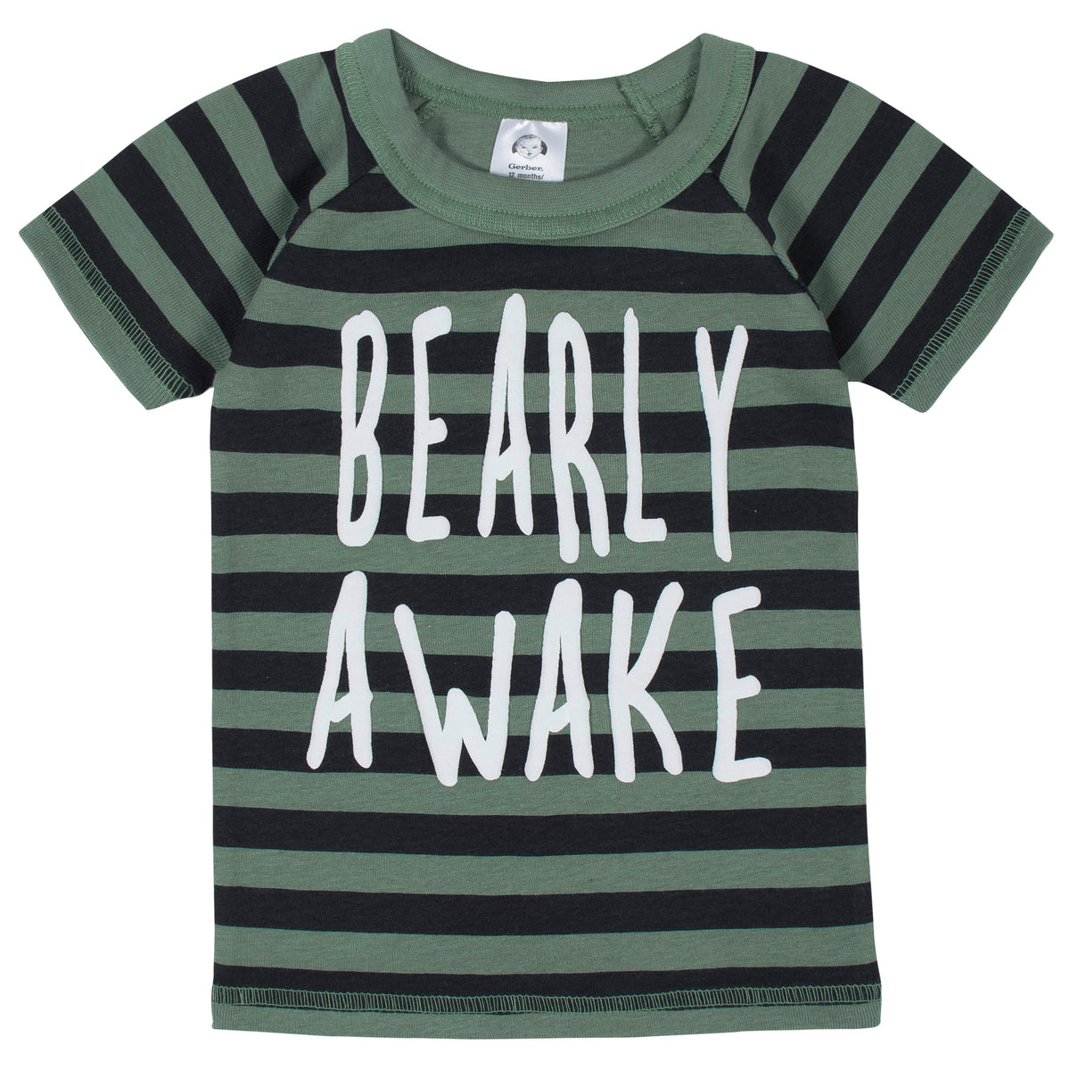 4-Piece Boys Bear Snug Fit Cotton Pajamas, view 2
