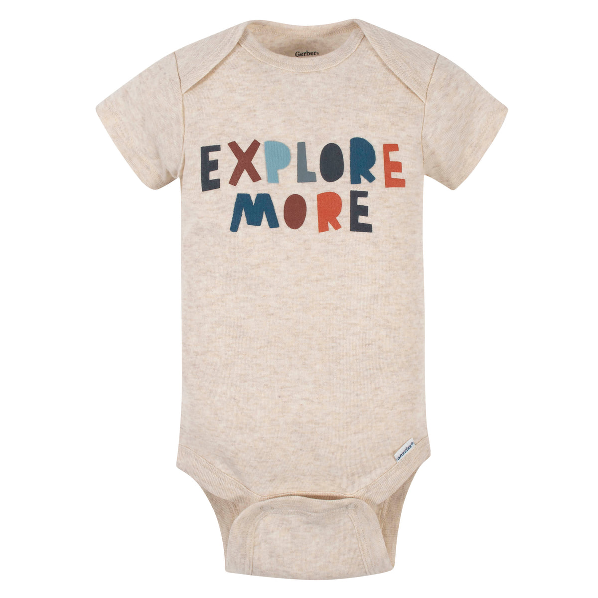 5-Pack Baby Boys Fox Short Sleeve Onesies Bodysuits, view 4