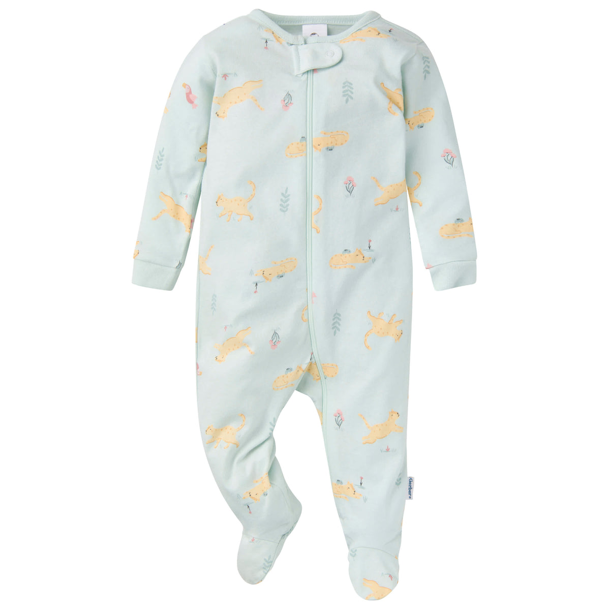 4-Pack Baby Girls Leopard Sleep 'N Plays, view 8