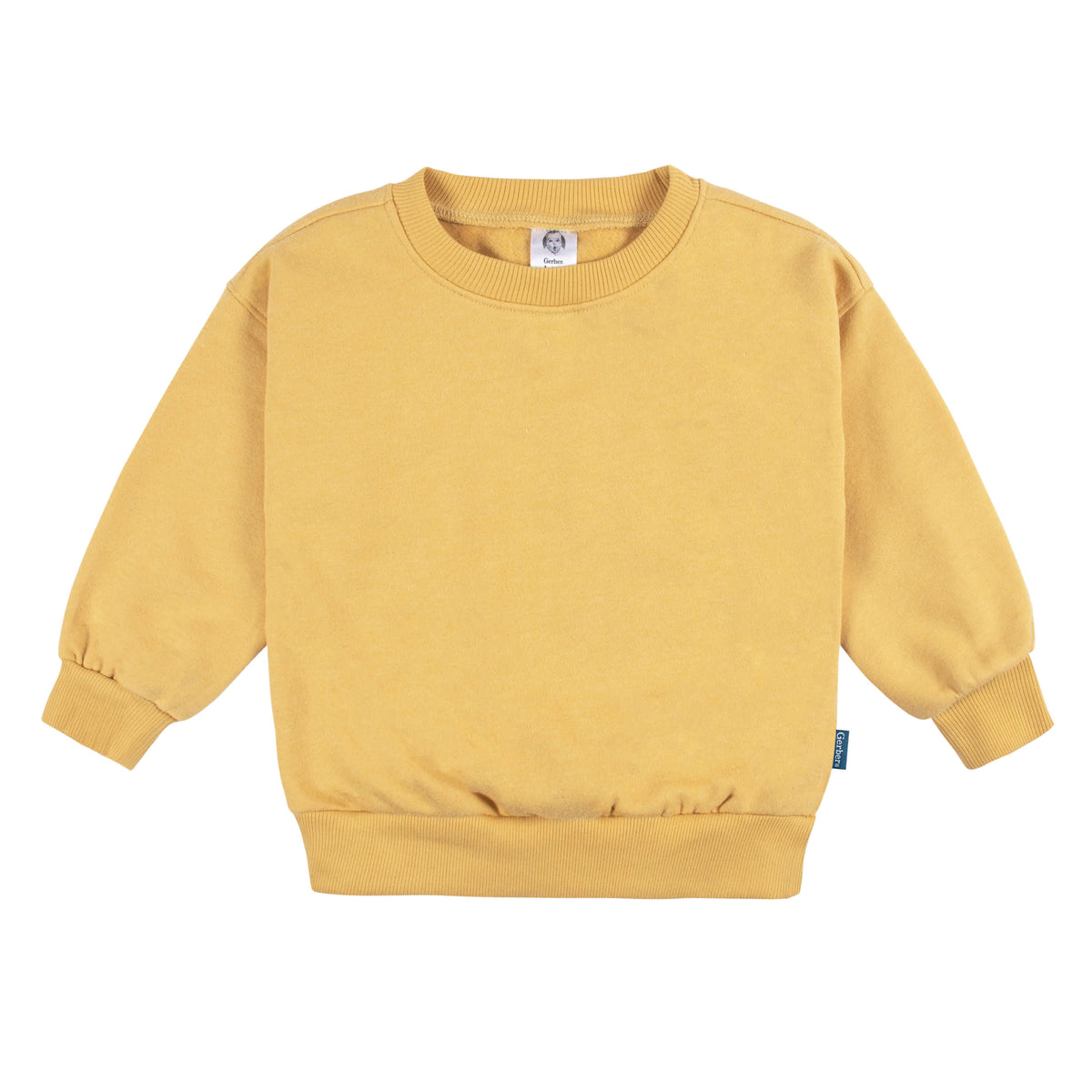 2-Piece Baby & Toddler Neutral Yellow Fleece Set, view 2