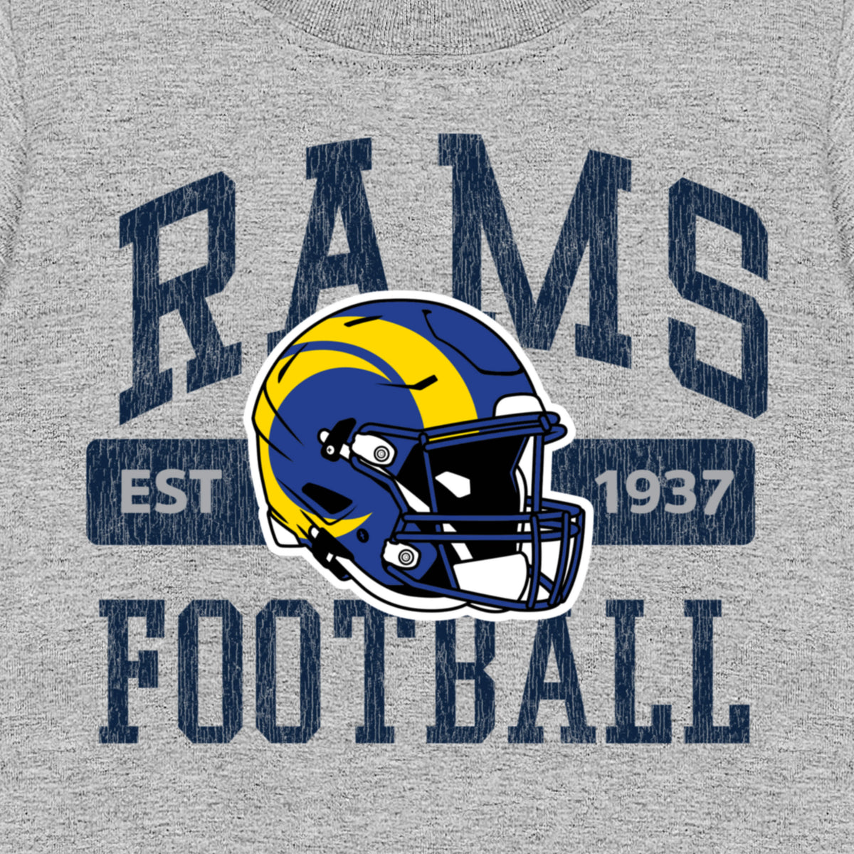 Infant & Toddler Boys Rams Short Sleeve Tee Shirt, view 2