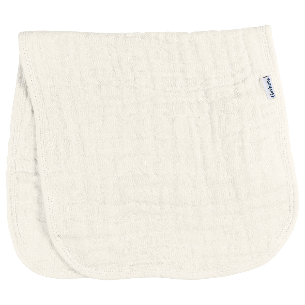 6-Pack Baby Neutral Vanilla Muslin Burpcloth, view 2
