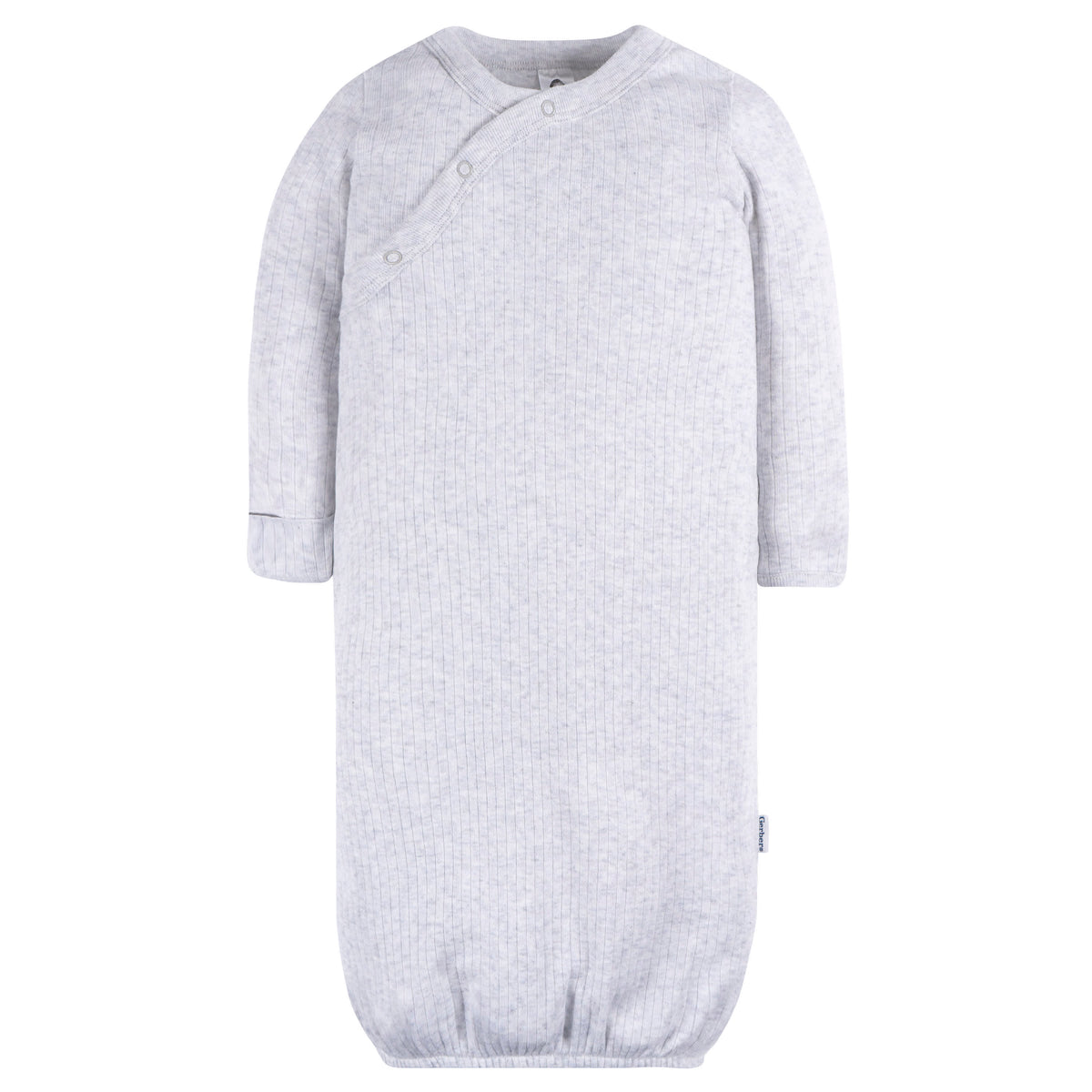 4-Pack Baby Boys Grey Coastal Gowns, view 5