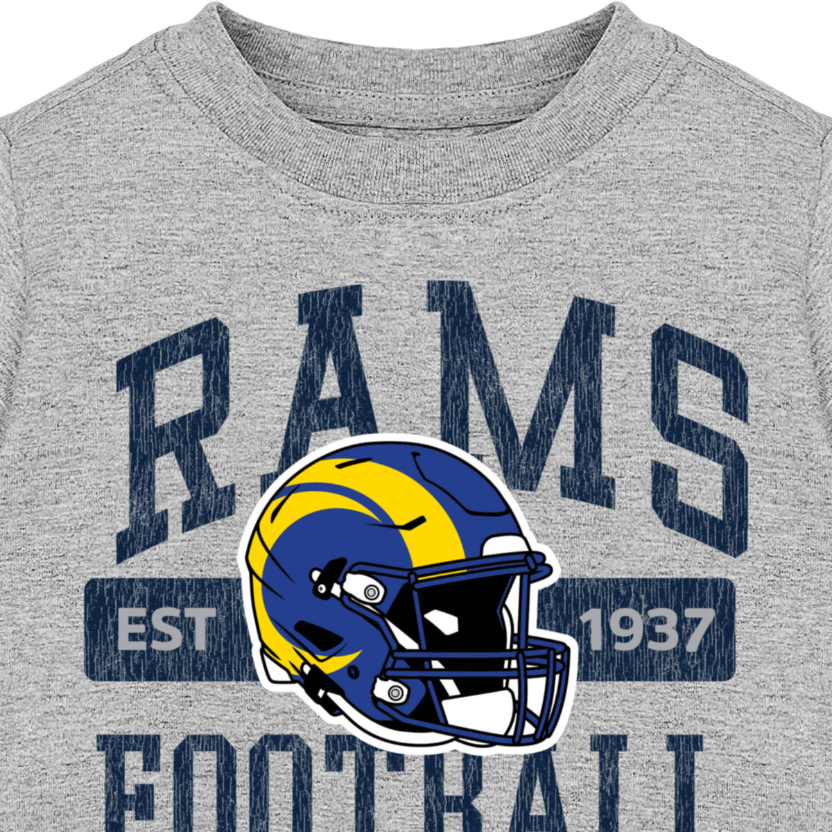 Infant & Toddler Boys Rams Short Sleeve Tee Shirt, view 4
