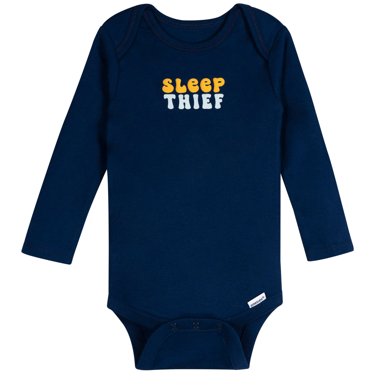 6-Pack Baby Boys Food Long Sleeve Onesies Bodysuits, view 4