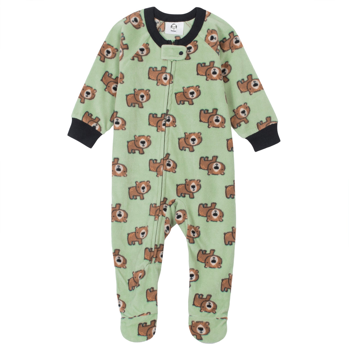 2-Pack Baby Boys Bear Blanket Sleepers, view 2
