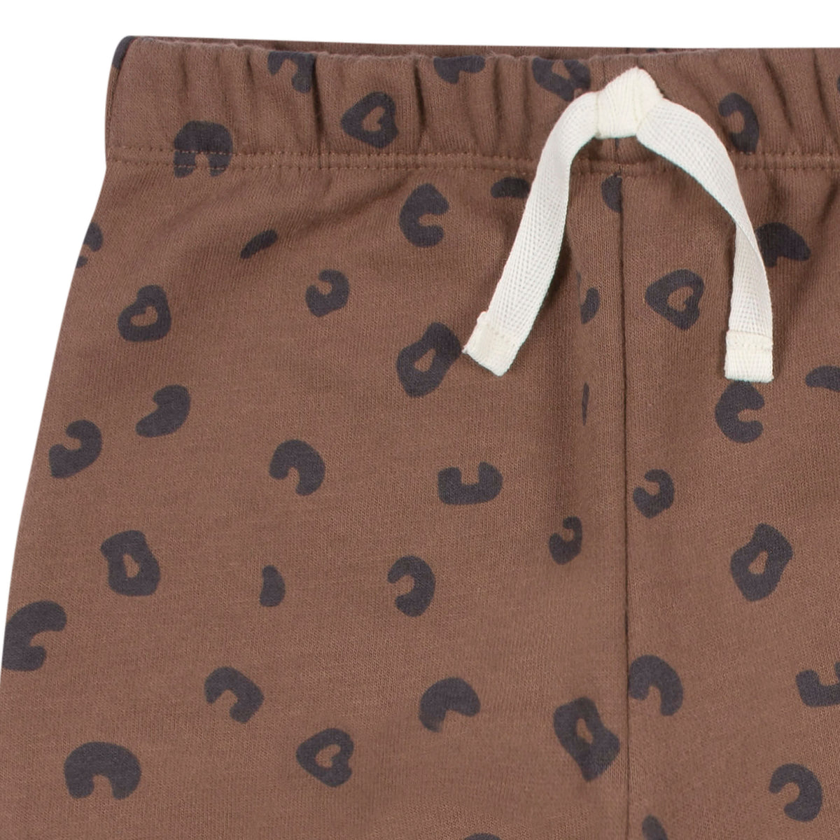 2-Piece Infant and Toddler Girls Leopard Sweatshirt & Pant Set, view 5