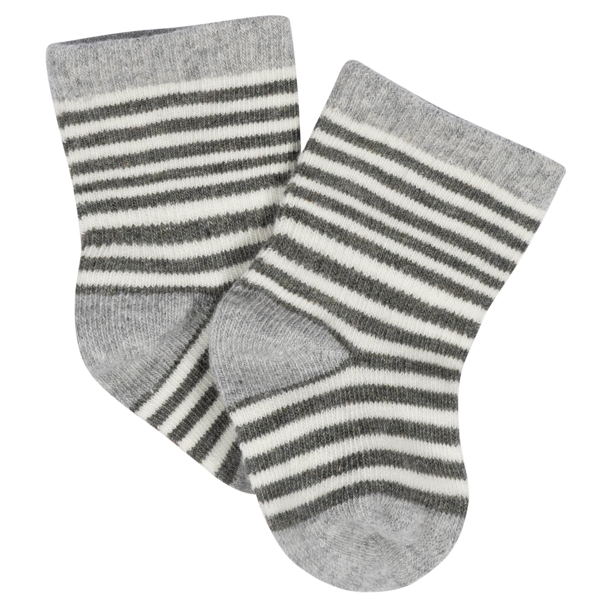 8-Pack Baby Neutral Southwest Jersey Wiggle Proof Socks, view 7