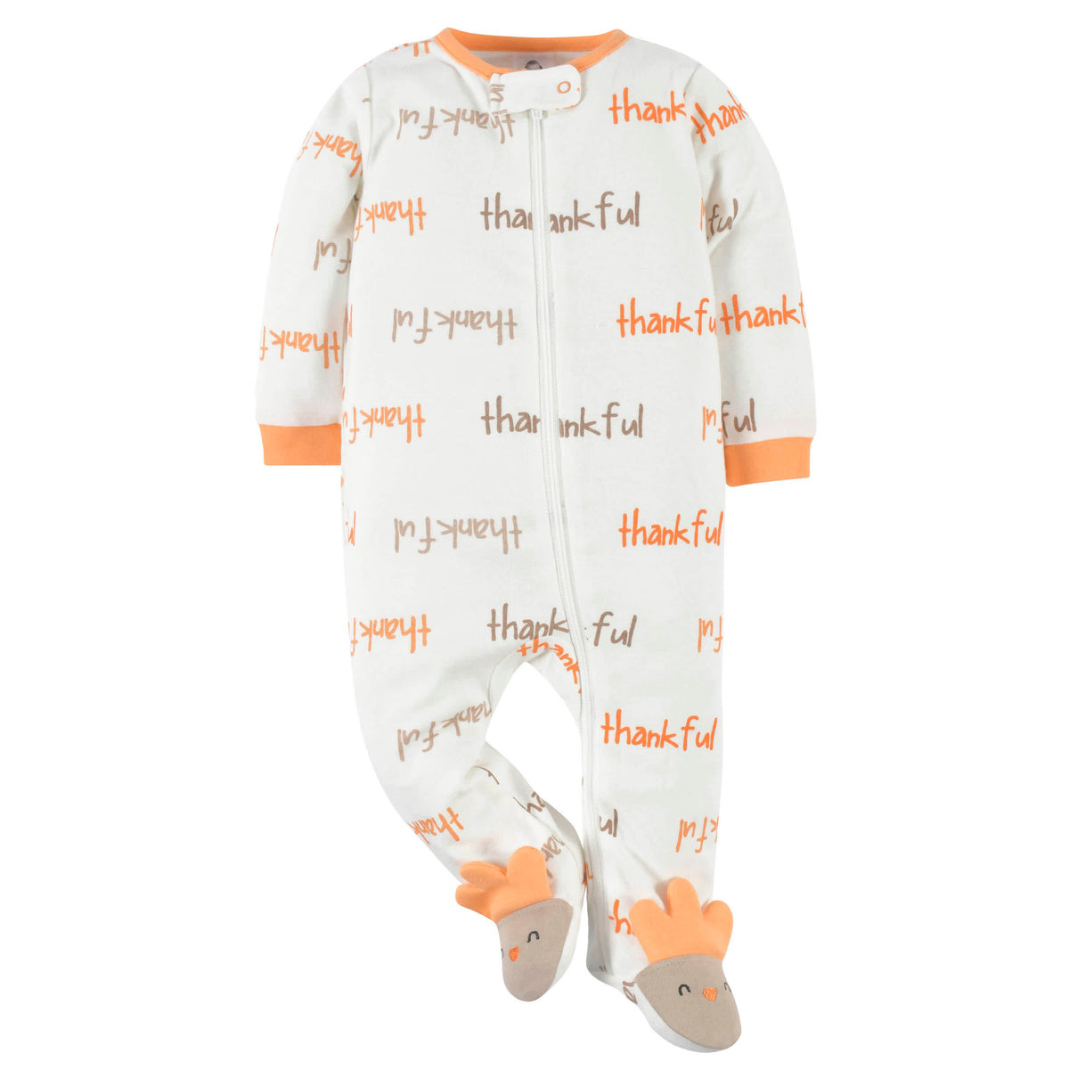 2-Piece Baby Turkey Sleep 'N Play & Hat, view 3