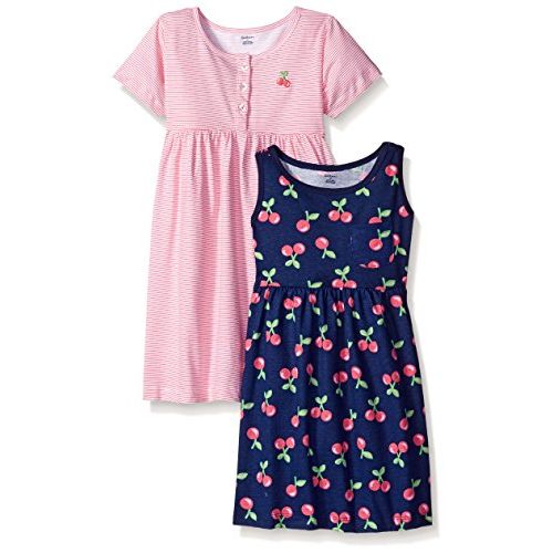 2-Piece Toddler Girls Cherries Dress Set