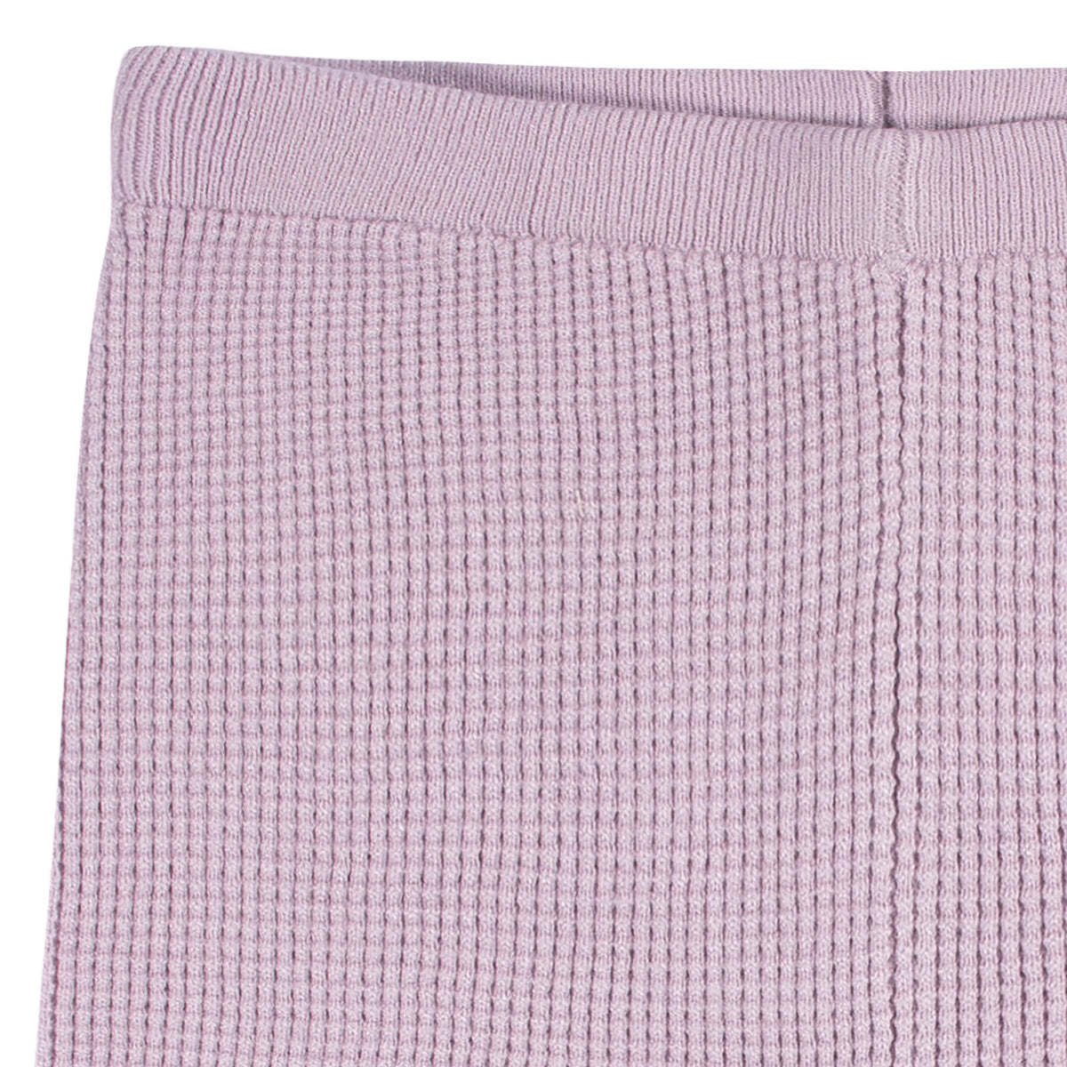 2-Piece Infant and Toddler Girls Lavender Sweater Knit Set, view 6