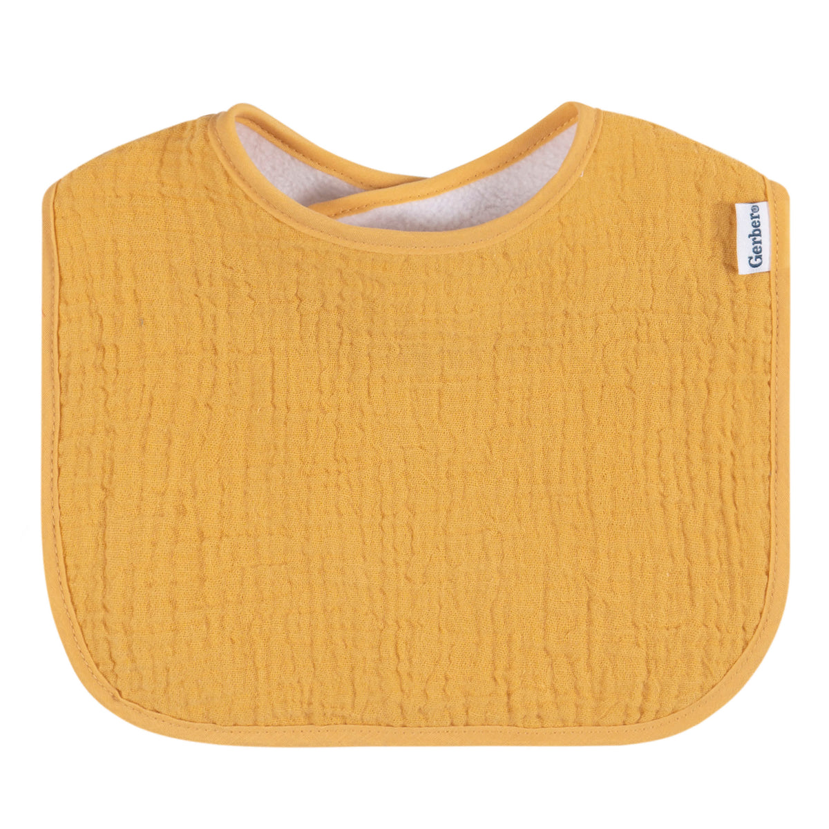 8-Pack Baby Neutral Multi Green Orange Drooling Bibs, view 4
