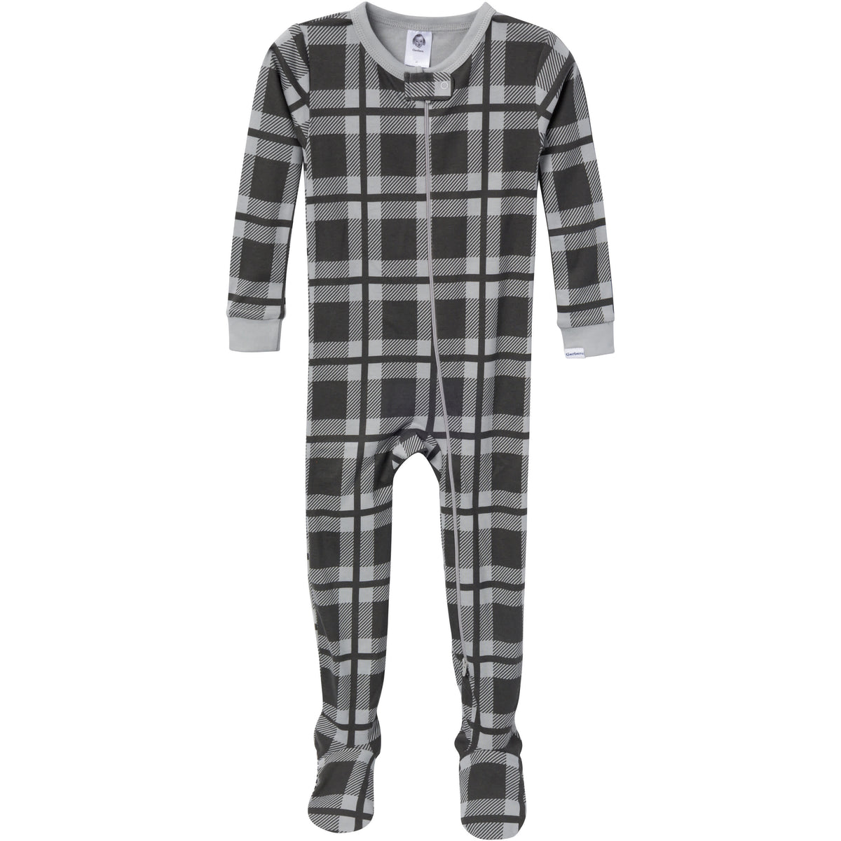 2-Pack Baby & Toddler Boys Moose Snug-Fitting Footed Pajamas, view 2