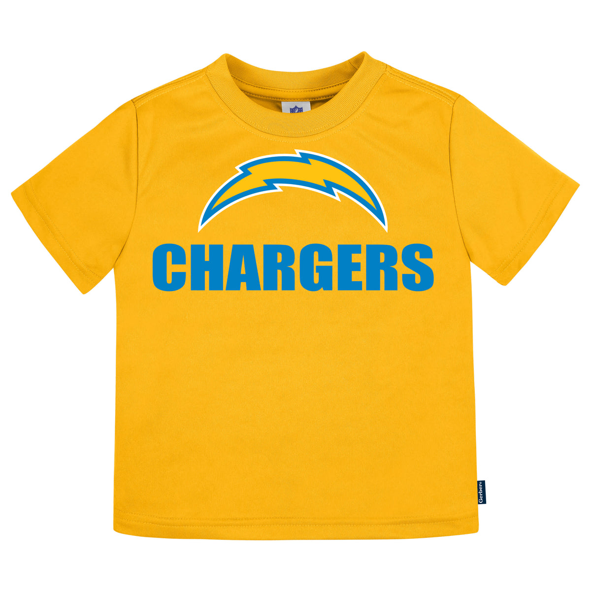 3-Pack Infant & Toddler Boys Chargers Short Sleeve Tees, view 2