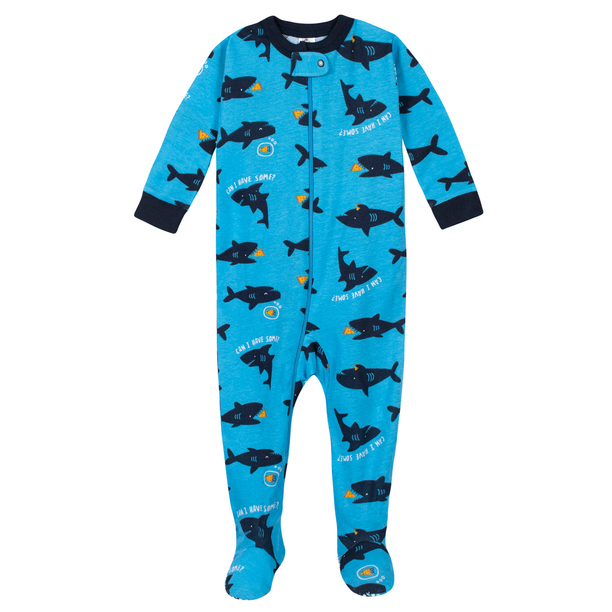4-Pack Baby Boys Monsters/Sharks Snug Fit Pajamas, view 2