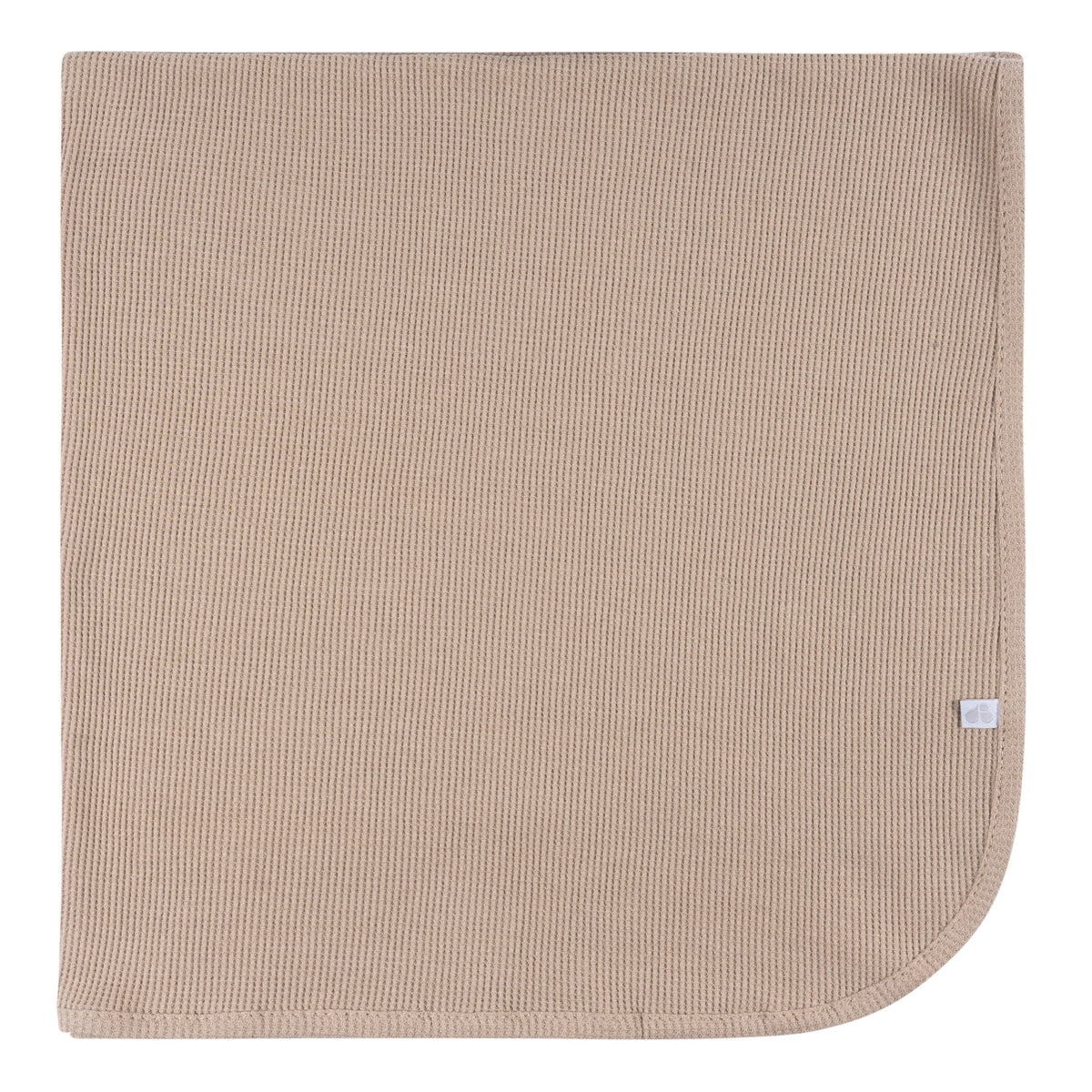 2-Pack Baby Neutral Tan Cotton Thermal Blanket, view 2